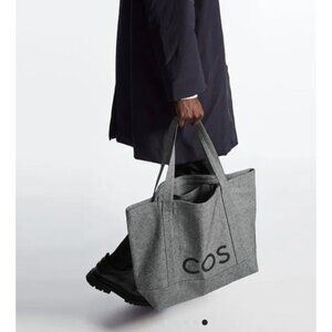 COS Tote Bag im UTILITY-Stil Canvas